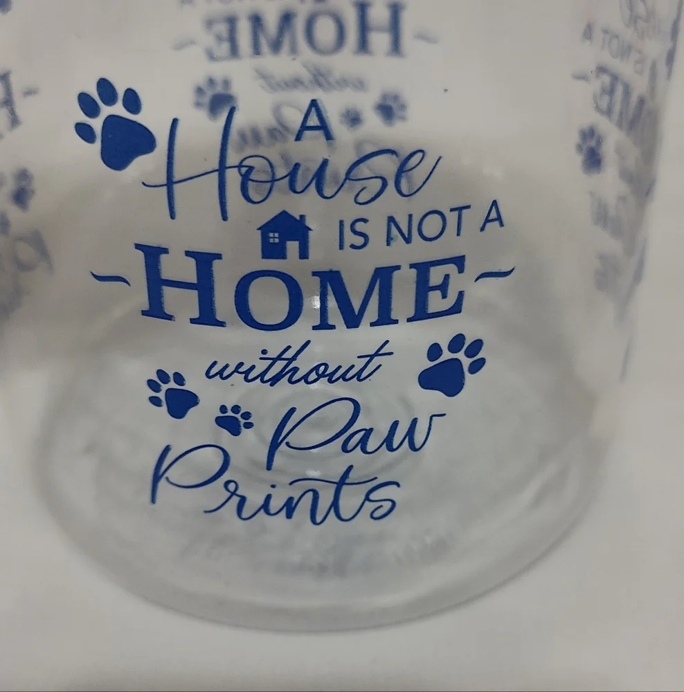 Set of Two BPA Free Plastic Containers For Pet Treats/Food